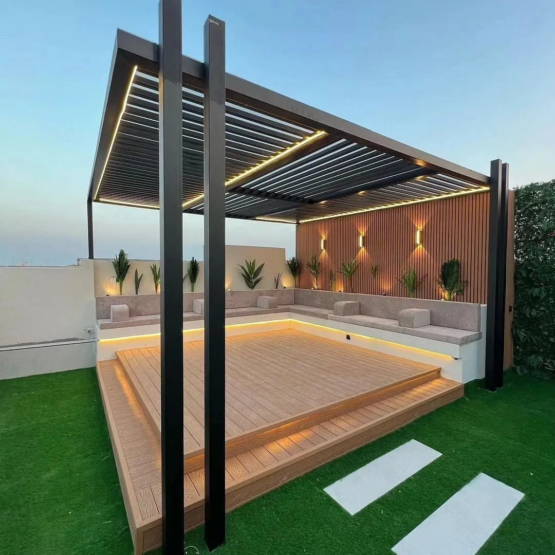 برجولات ومظلات