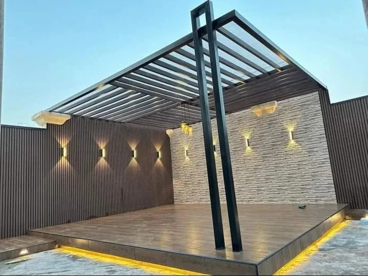 برجولات ومظلات